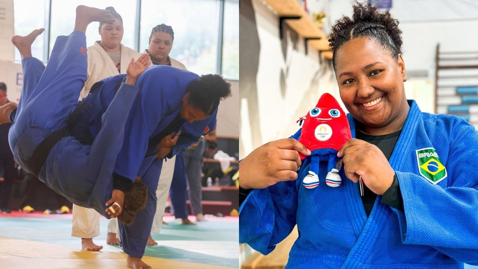 Bia Souza aparece treinando para competição em Paris