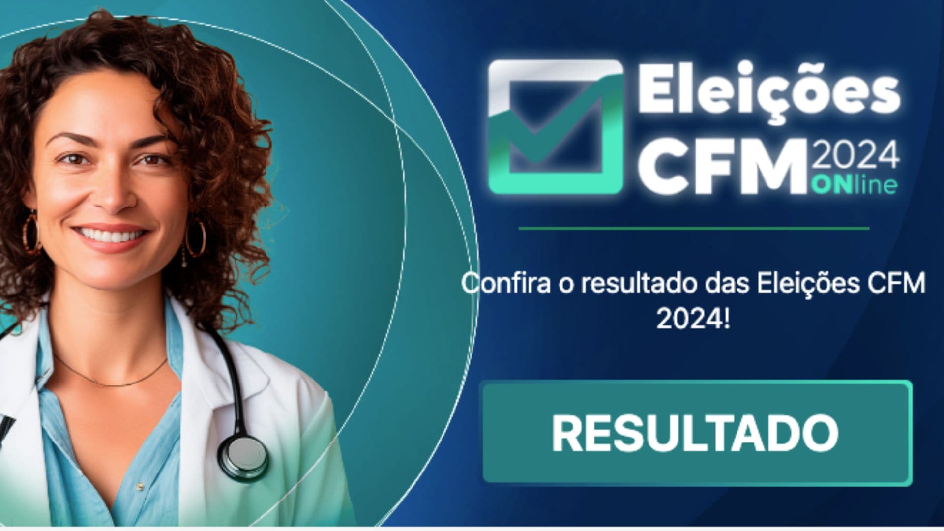 Banner de divulgação do CFM