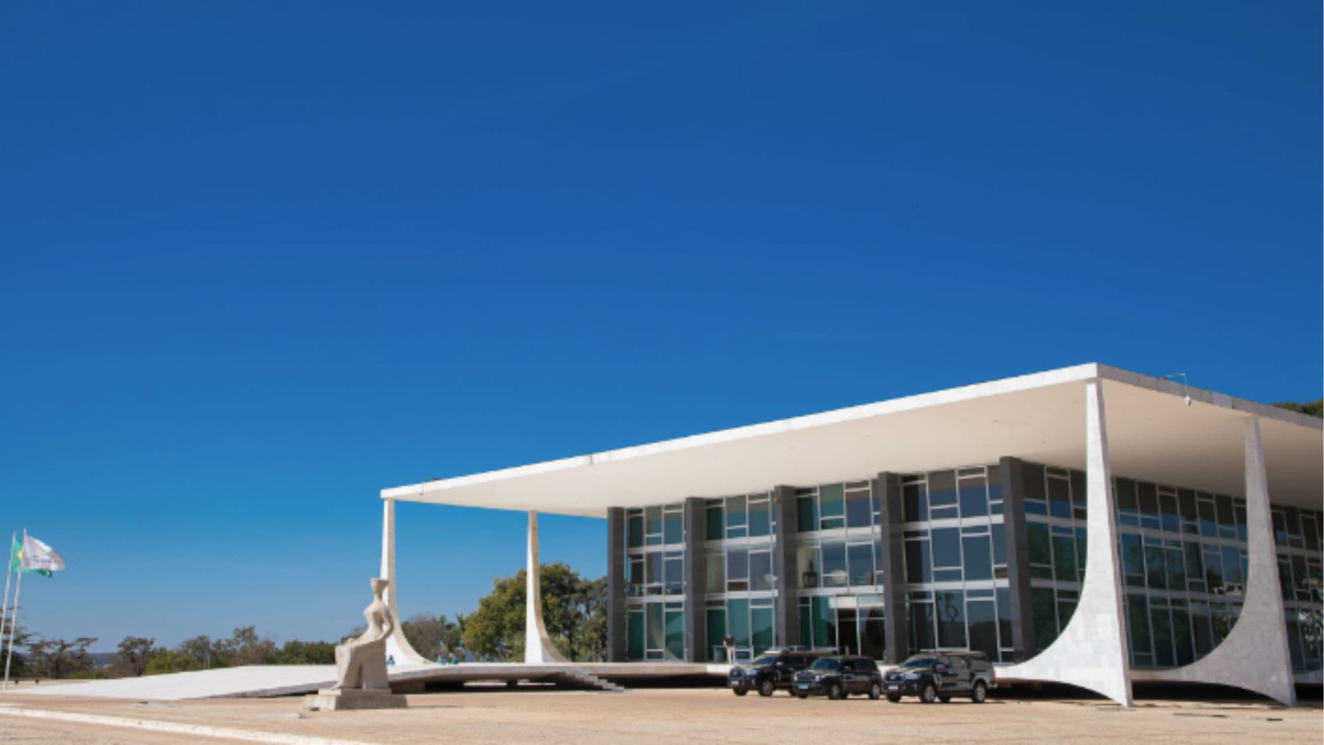 Faixada do STF em Brasília