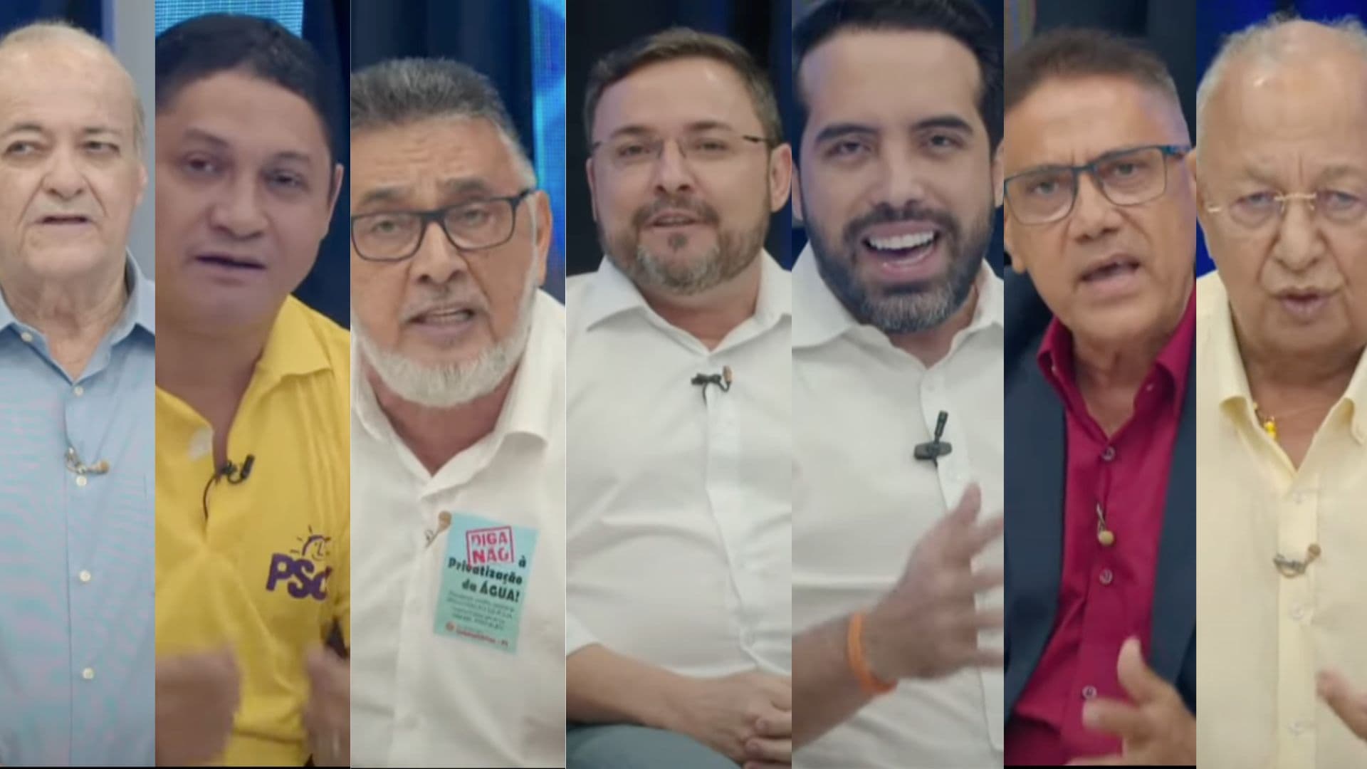 Imagem do segundo em que o prefeito dá a cabeçada.