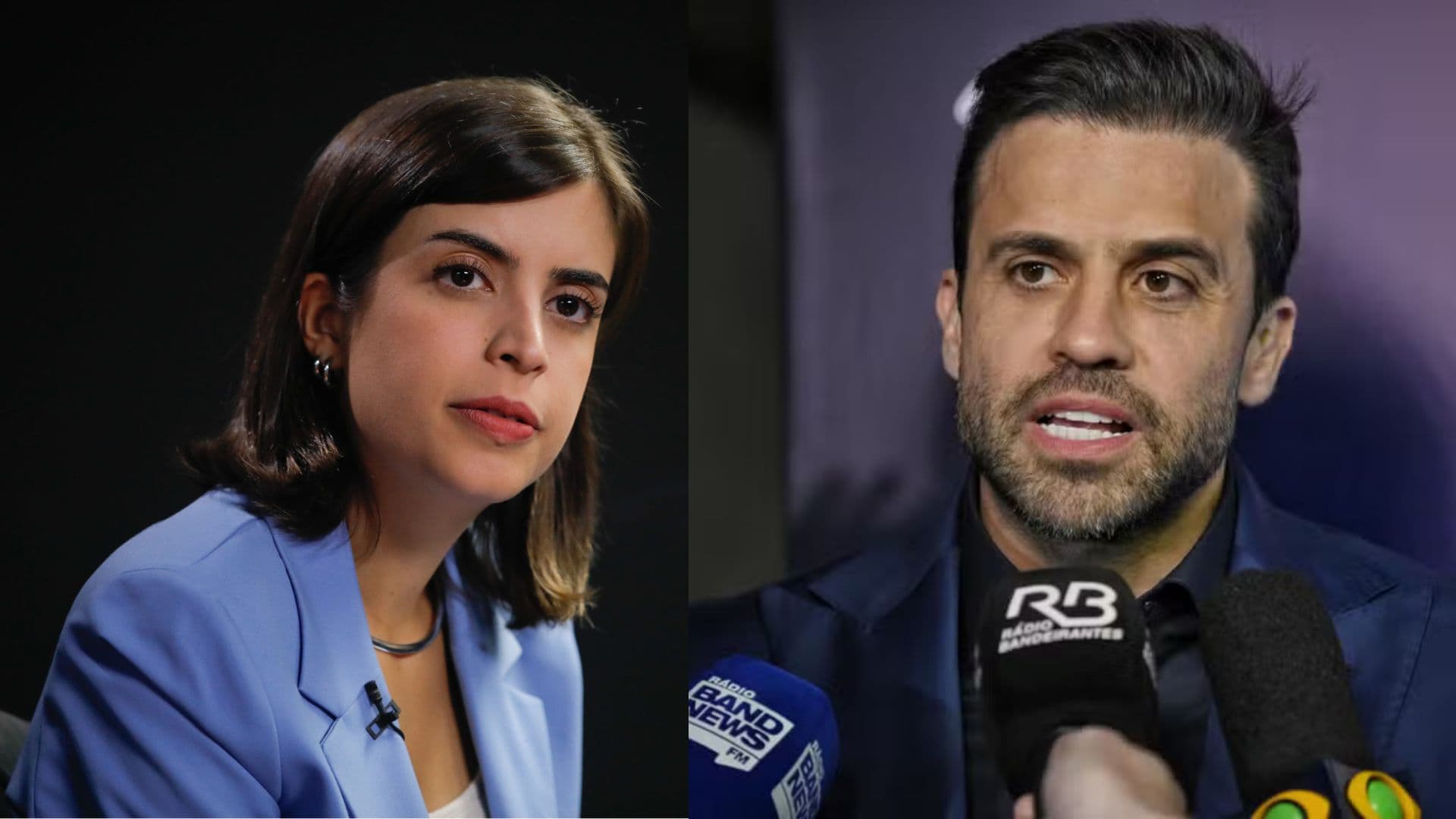 Tabata Amaral e Pablo Marçal.