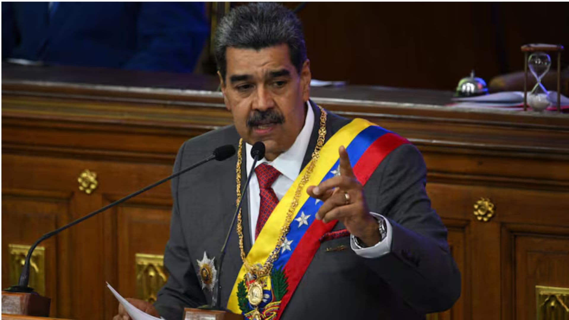 O ditador da Venezuela, Nicolás Maduro.