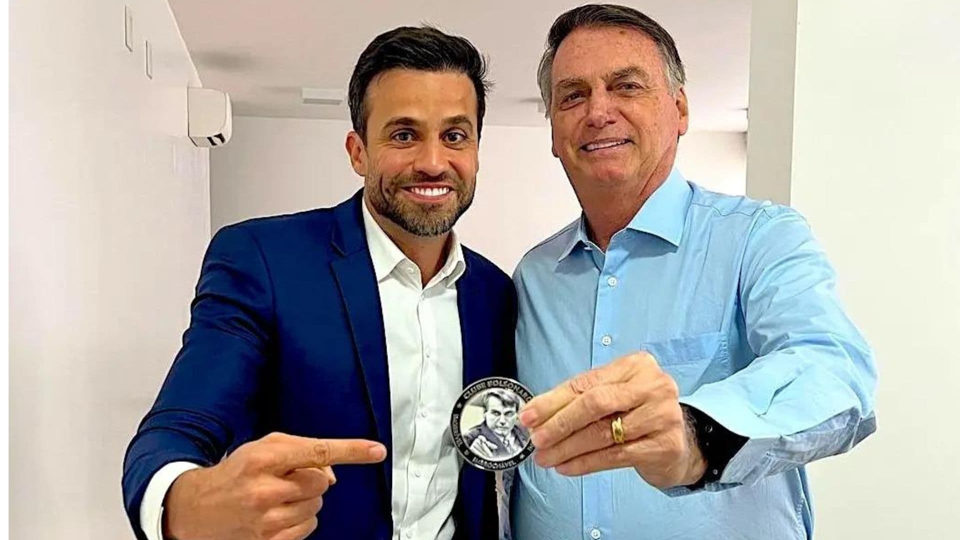 Pablo Marçal e Jair Bolsonaro