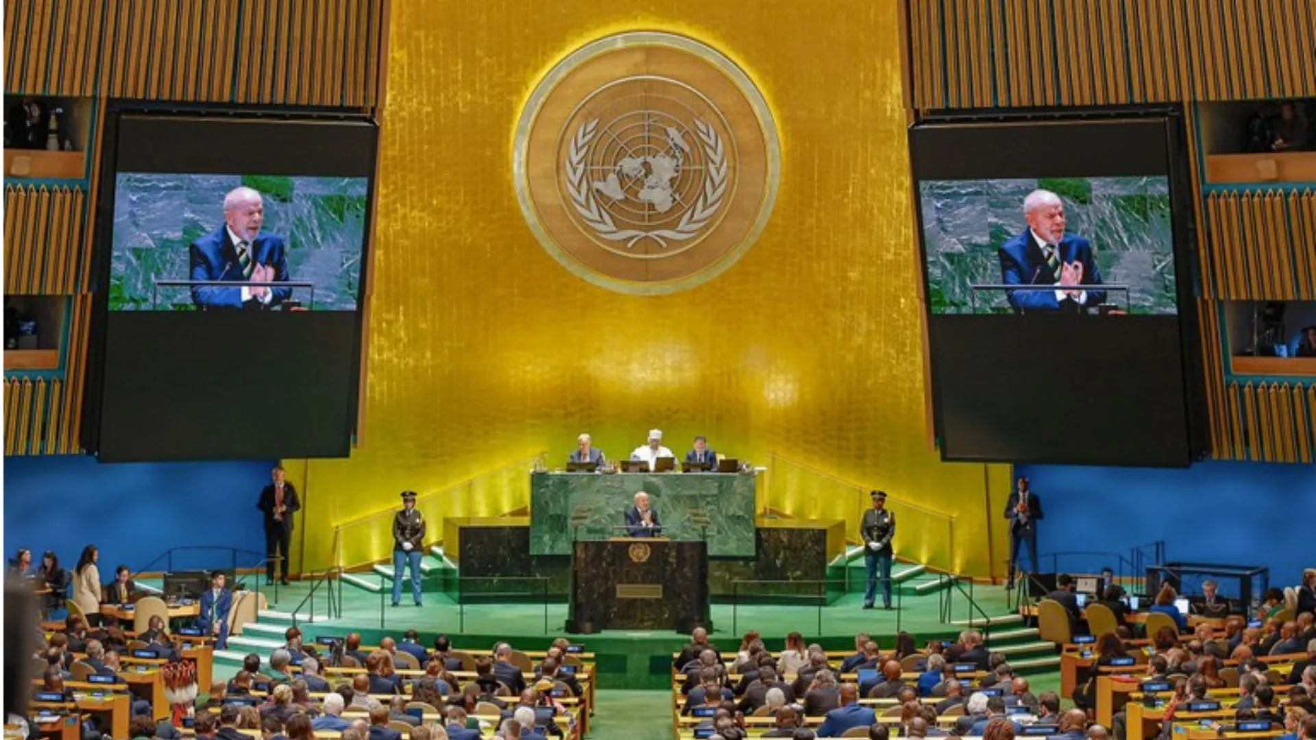 Presidente Lula discursa na Assembleia Geral da ONU