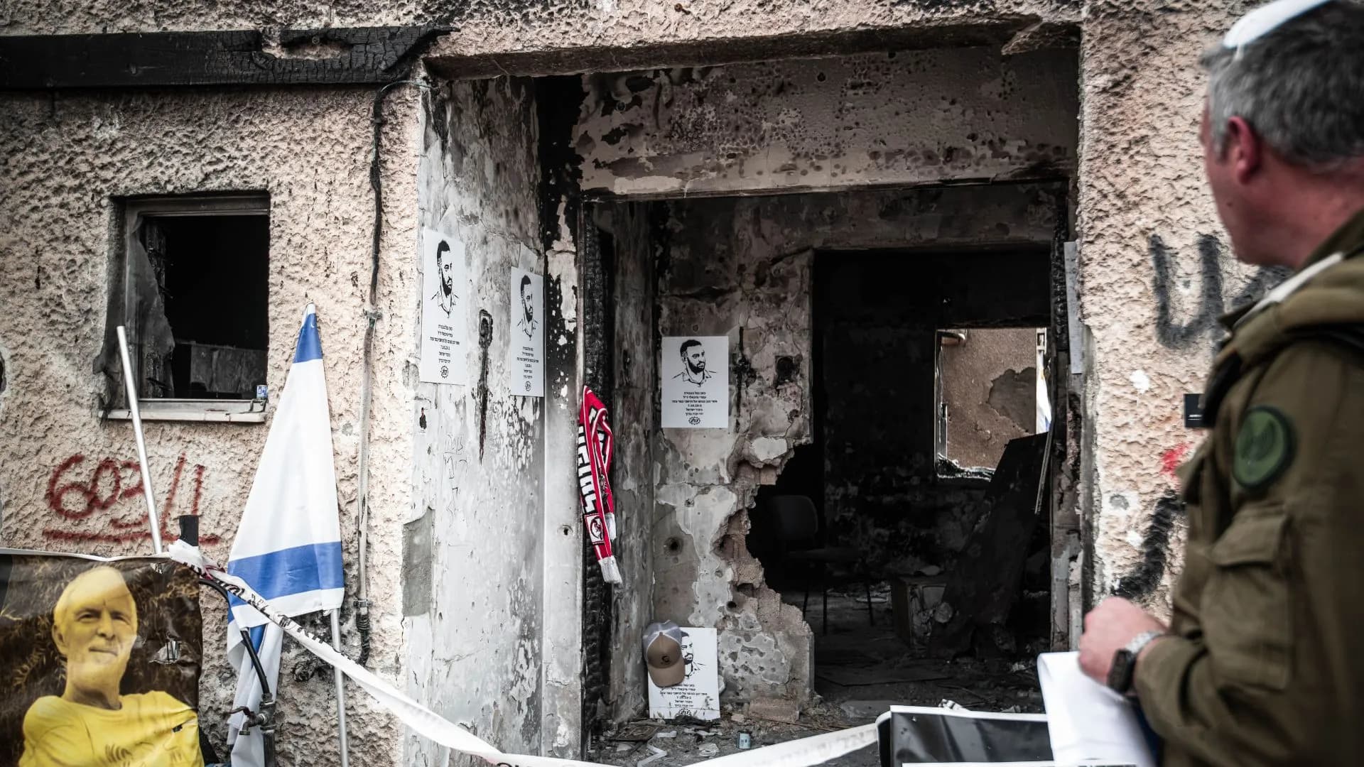Imóvel destruído em Israel