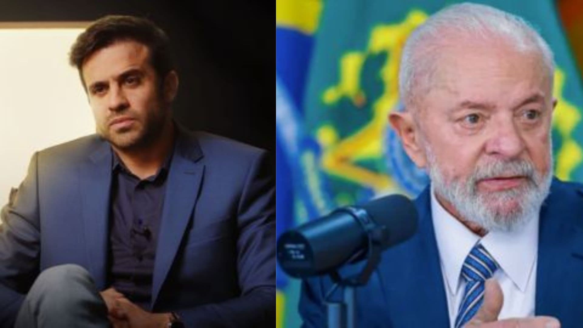 Imagem Pablo Marçal e Lula