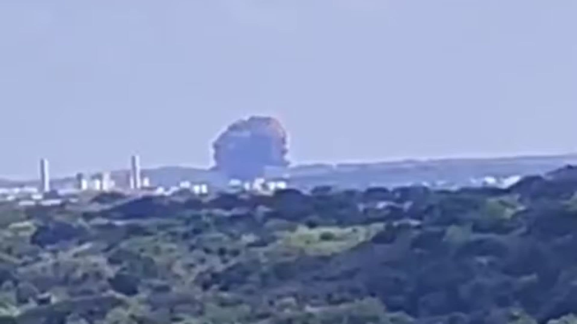 Um Caça da Força Aérea brasileira que caiu nesta terça-feira, 22 de setembro.