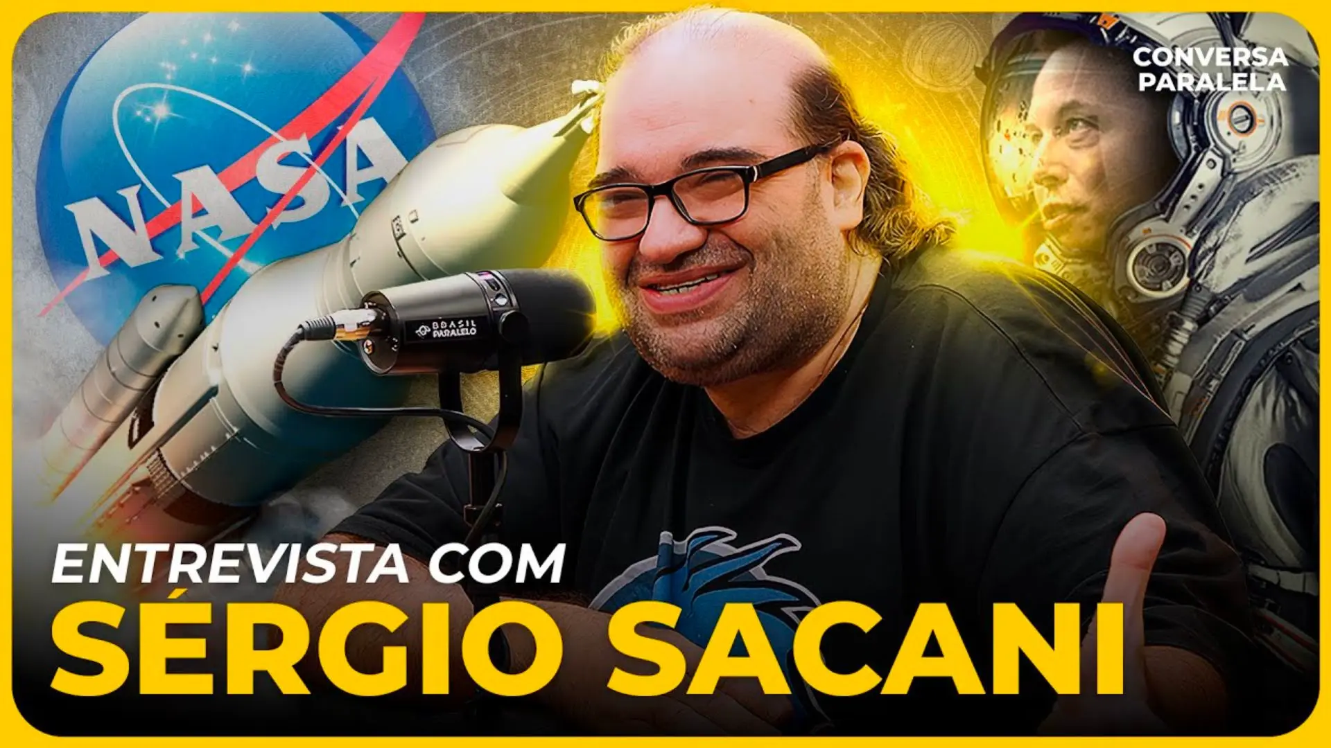 Sérgio Sacani na Brasil Paralelo