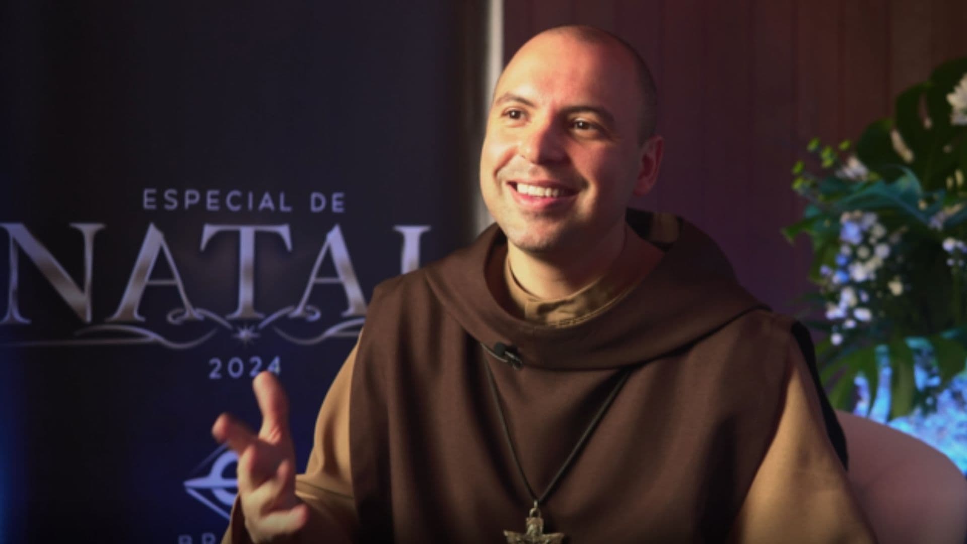 Frei Gilson em entrevista à Brasil Paralelo em ocasião do Especial de Natal 2024.
