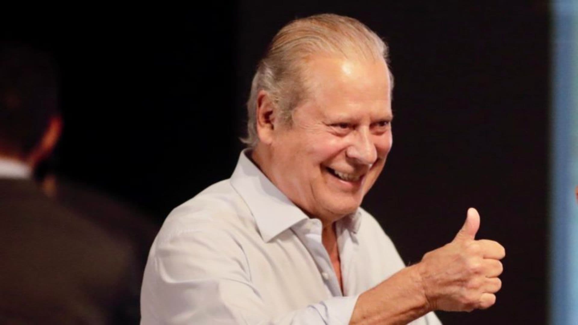 Zé Dirceu durante visita à Bahia