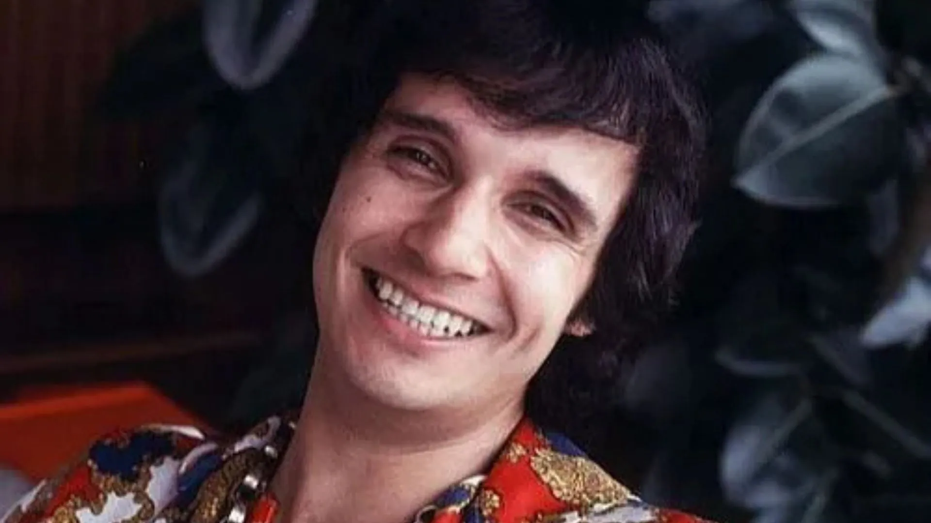 Roberto Carlos jovem.