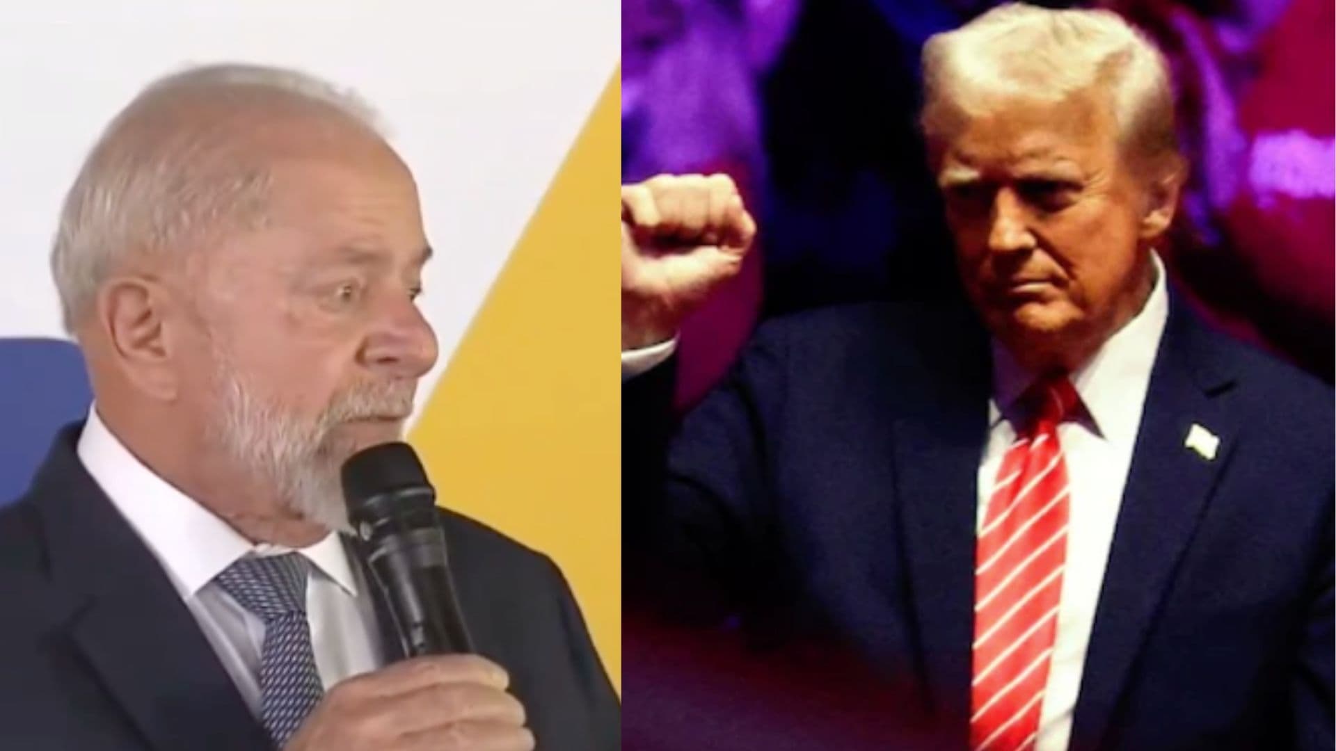 Lula diz não querer encrenca com Trump.Presidente desejou sorte ao americano no dia de sua posse e disse querer trabalhar a diplomacia. Para ele, Trump não é uma ameaça à democracia.