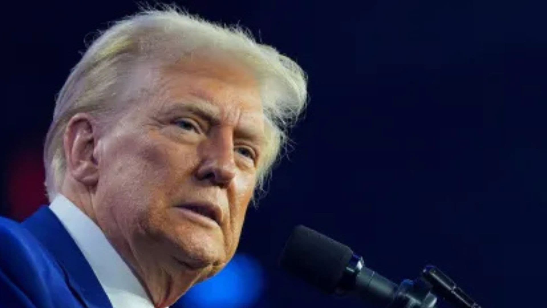 O presidente dos Estados Unidos ,Donald Trump