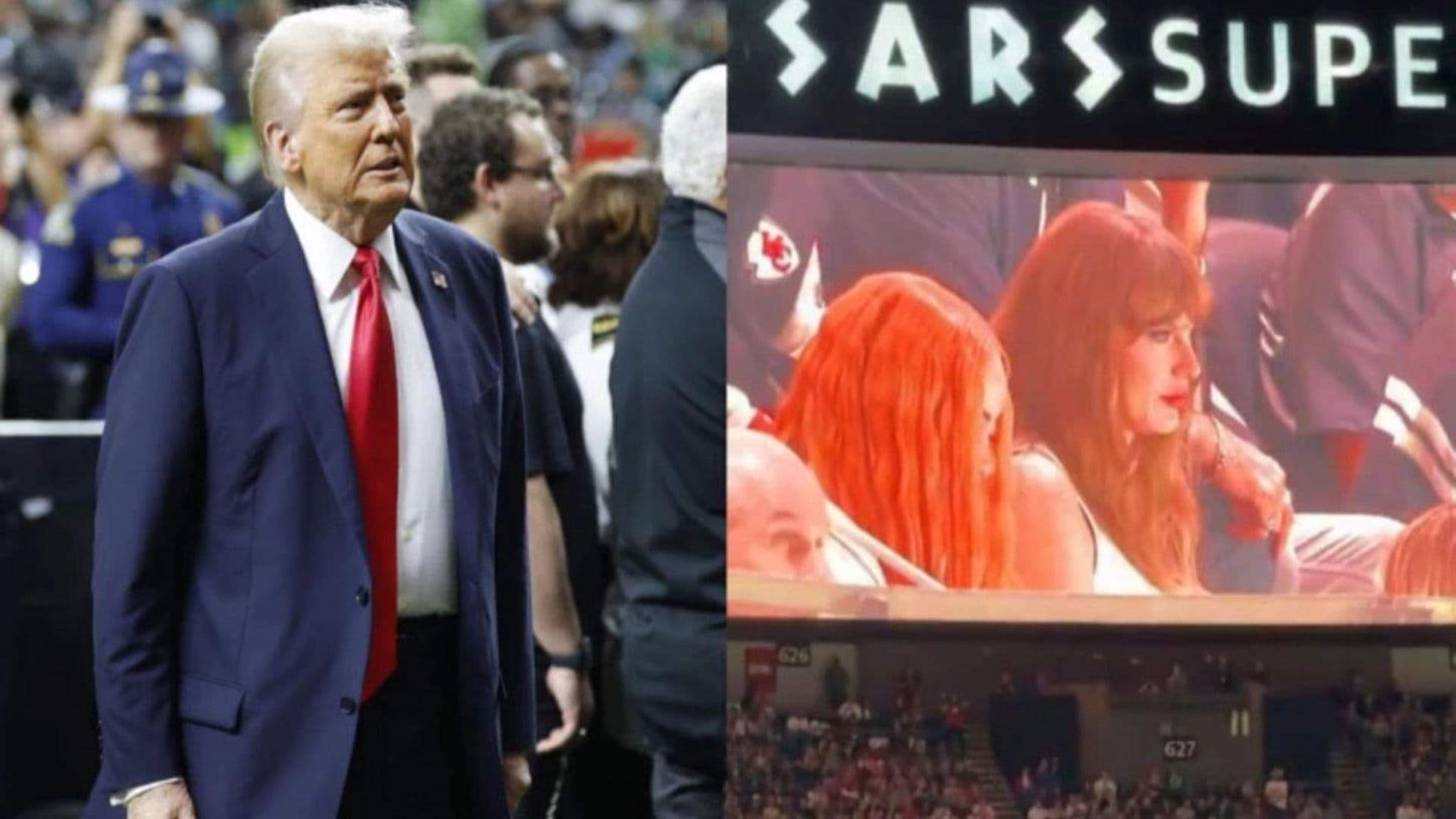 Super Bowl: Trump é ovacionado enquanto Taylor Swift é vaiada.