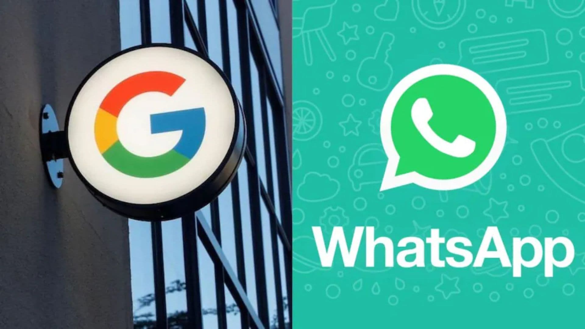 Logomarca Ggle e a logomarca do Whatsapp