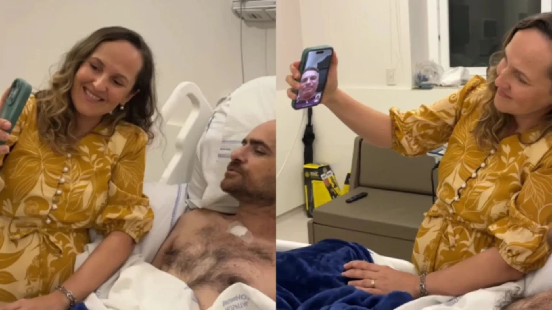 Às vésperas de receber alta, Tiba Camargos recebe ligação de Jair Bolsonaro