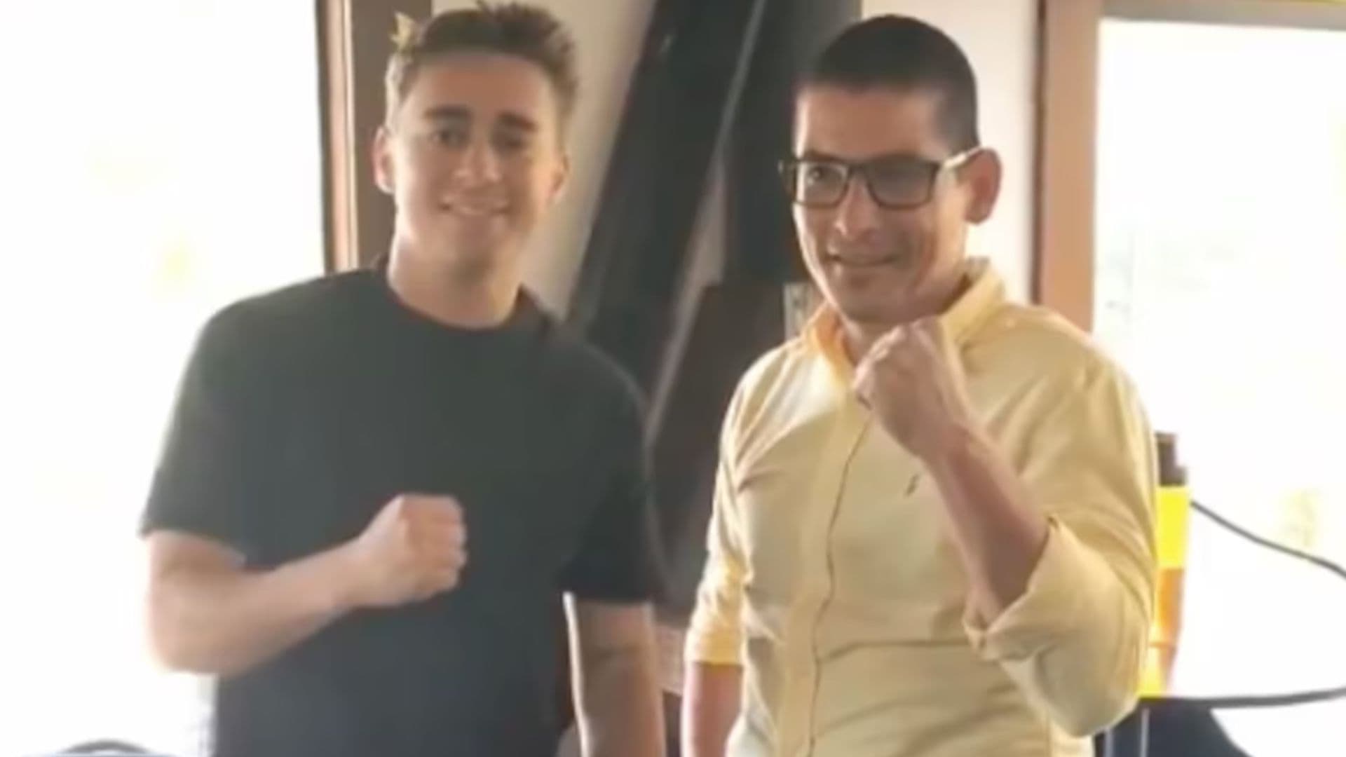 Nikolas Ferreira e Renato 38ão em evento em BH.