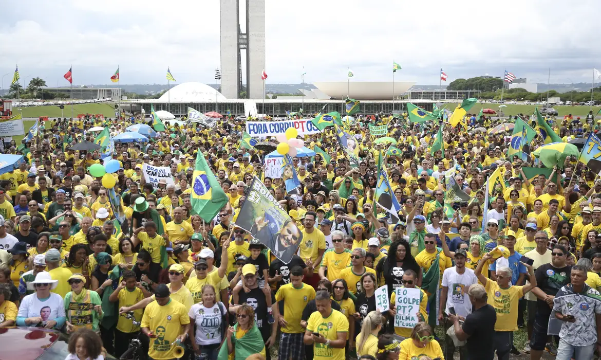 Manifestação em Copabana