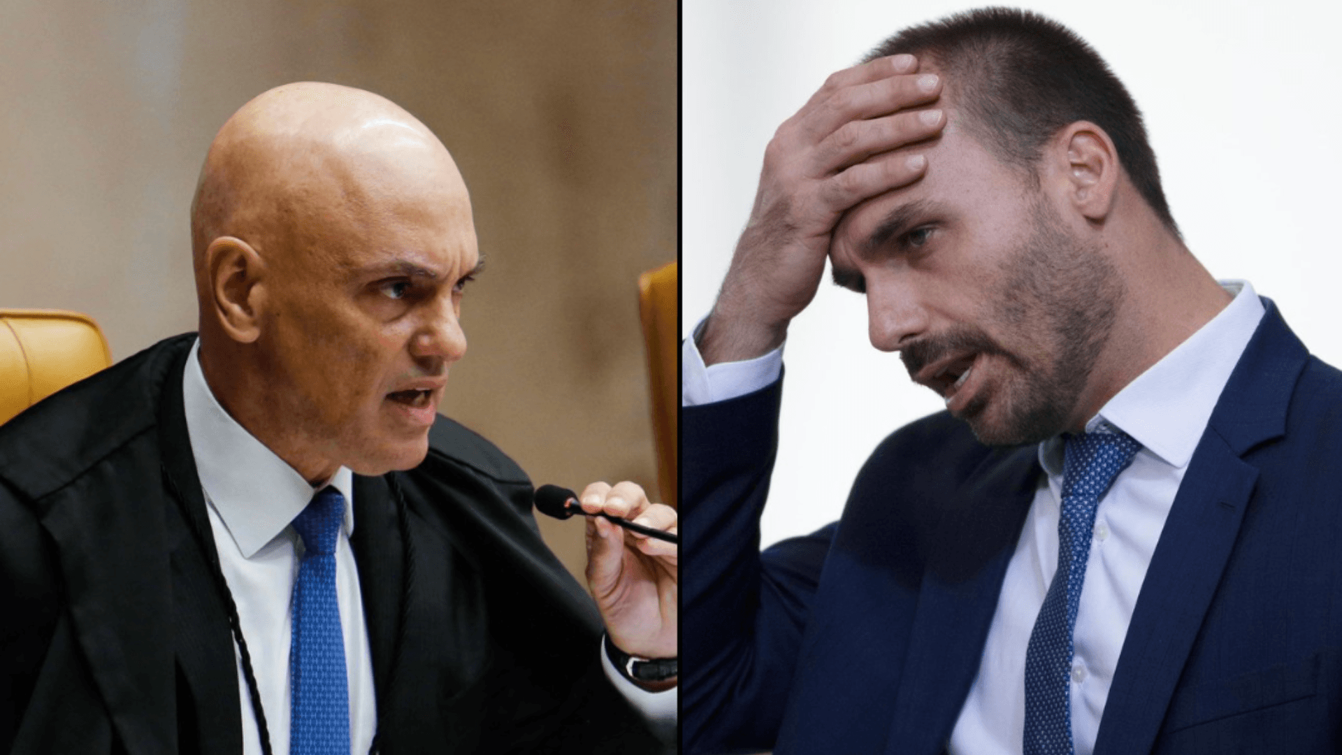 Moraes arquiva representação do PT e nega apreensão de passaporte de Eduardo Bolsonaro em 18 de março de 2025.