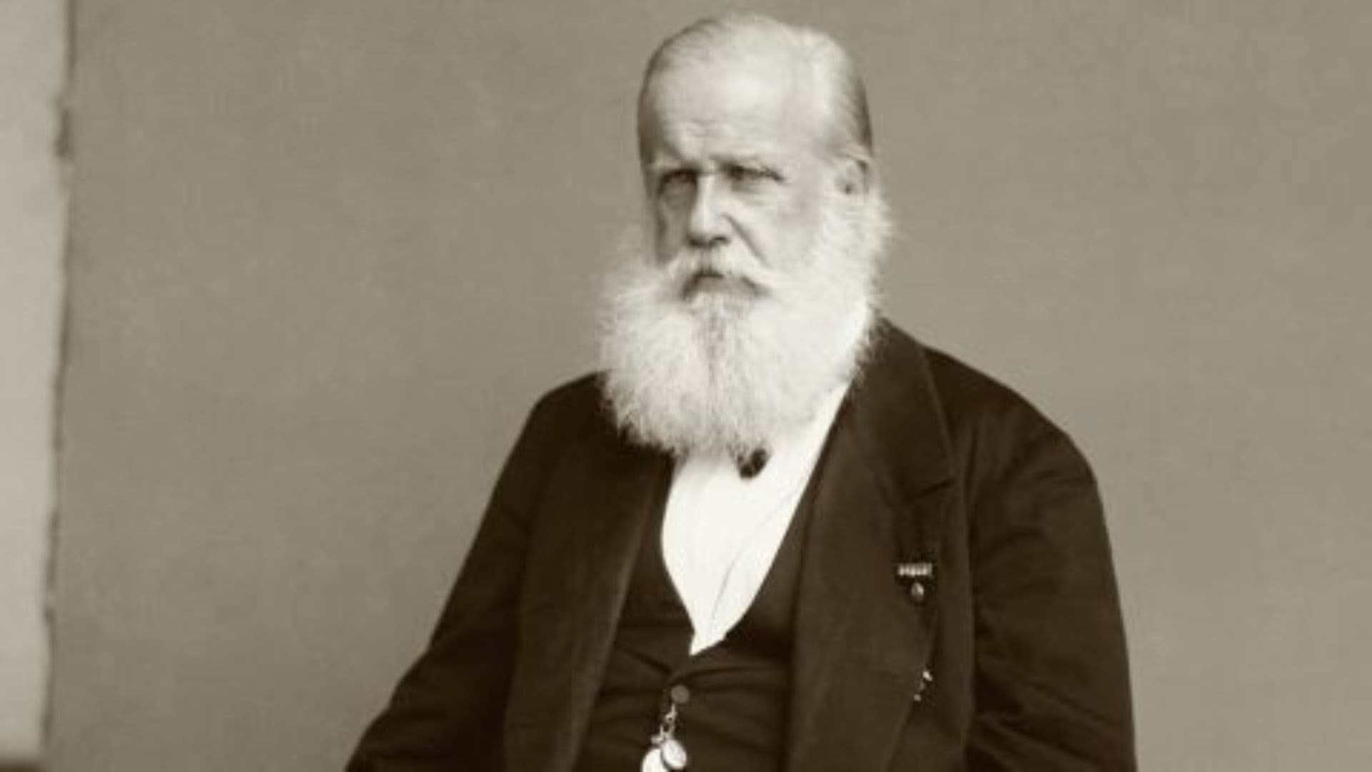foto histórica do imperador Dom Pedro II