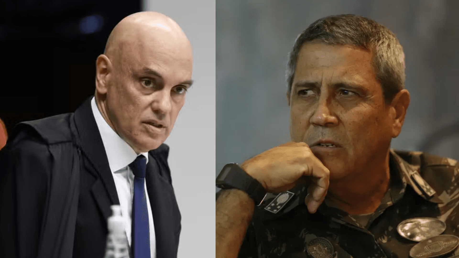 Ministro do STF cita máfia ao revelar mensagem de Braga Netto