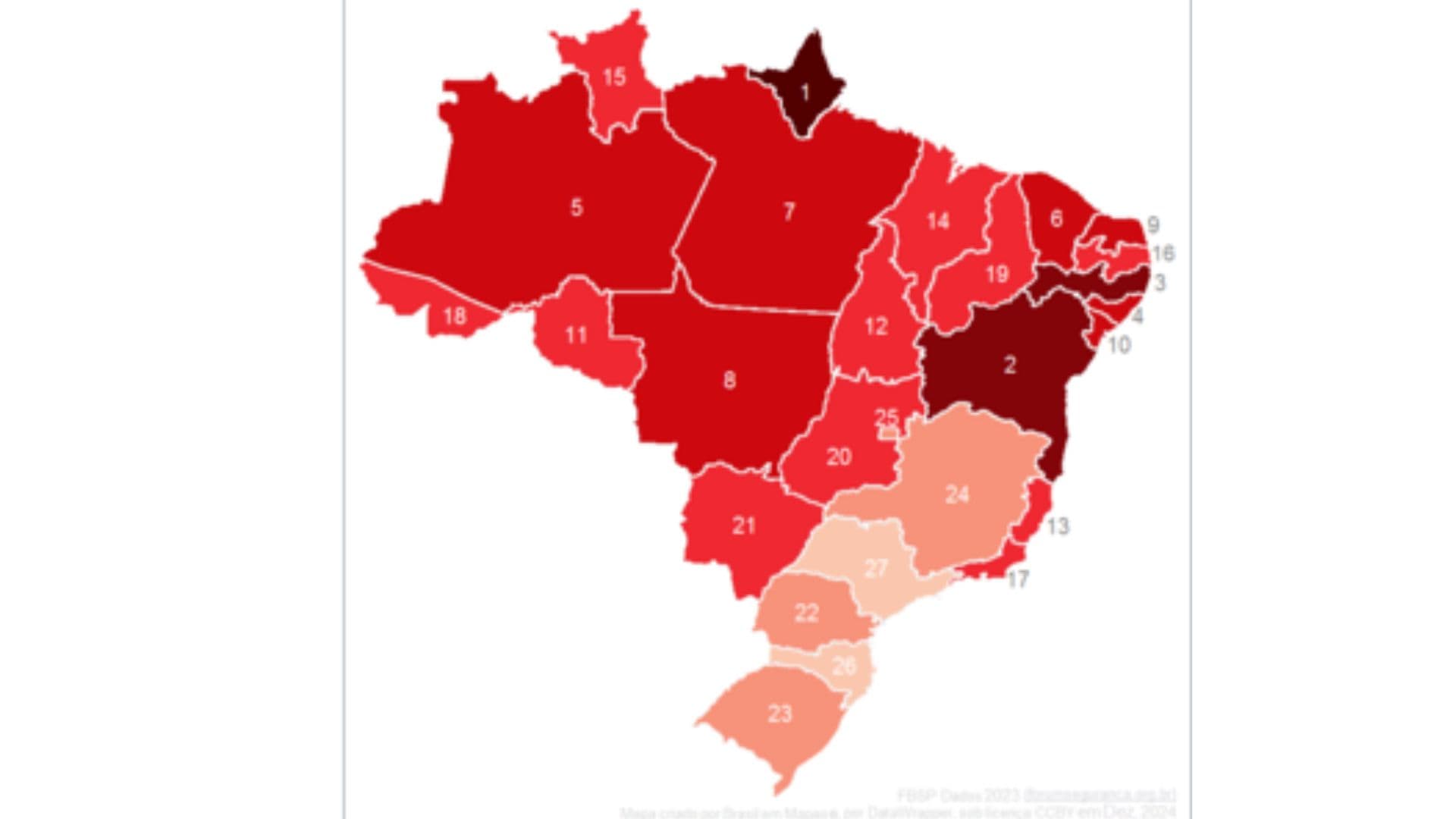 O Atlas da violência é um dos principais indicadores de violência em São Paulo