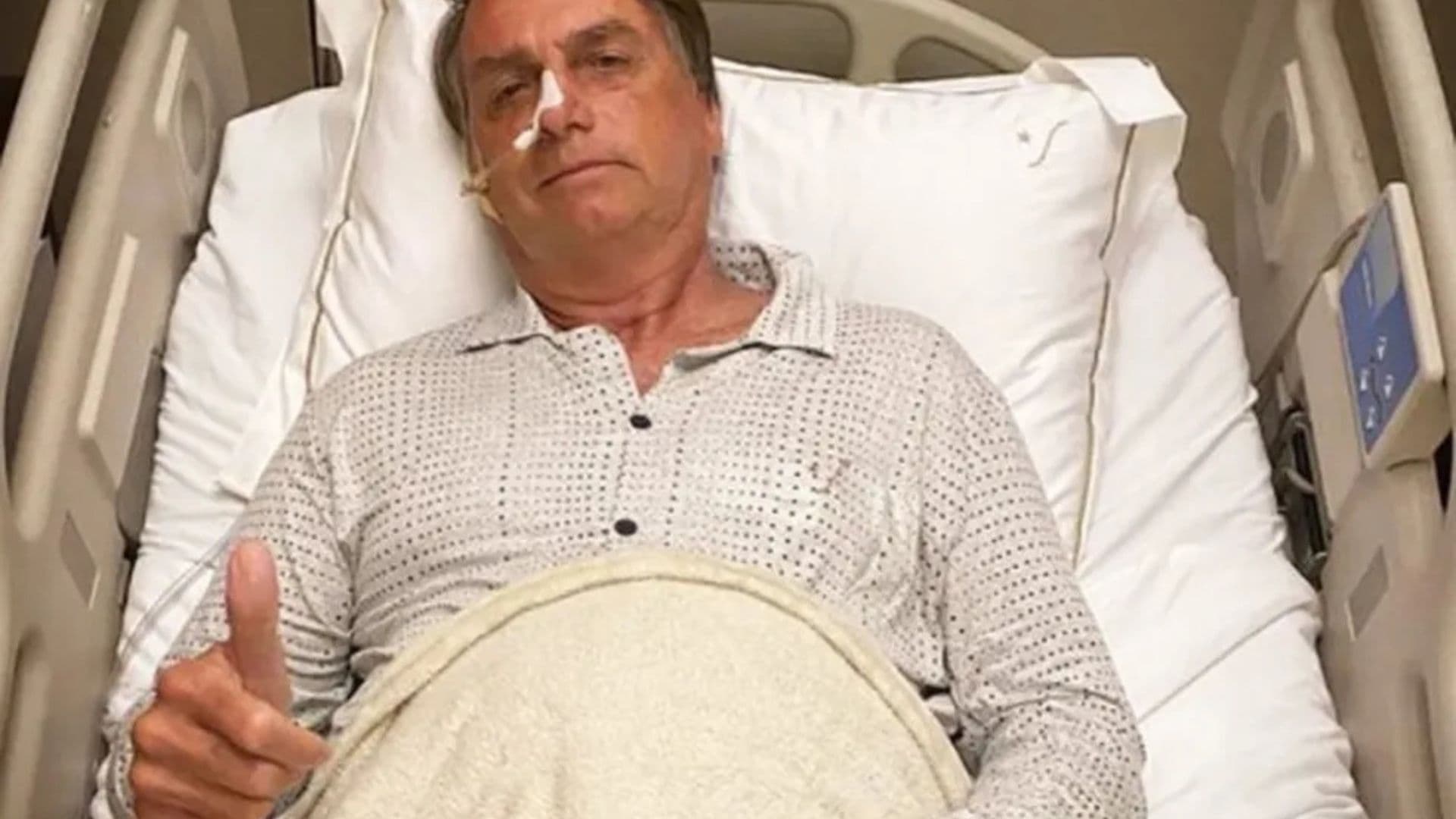 Bolsonaro hospitalizado.