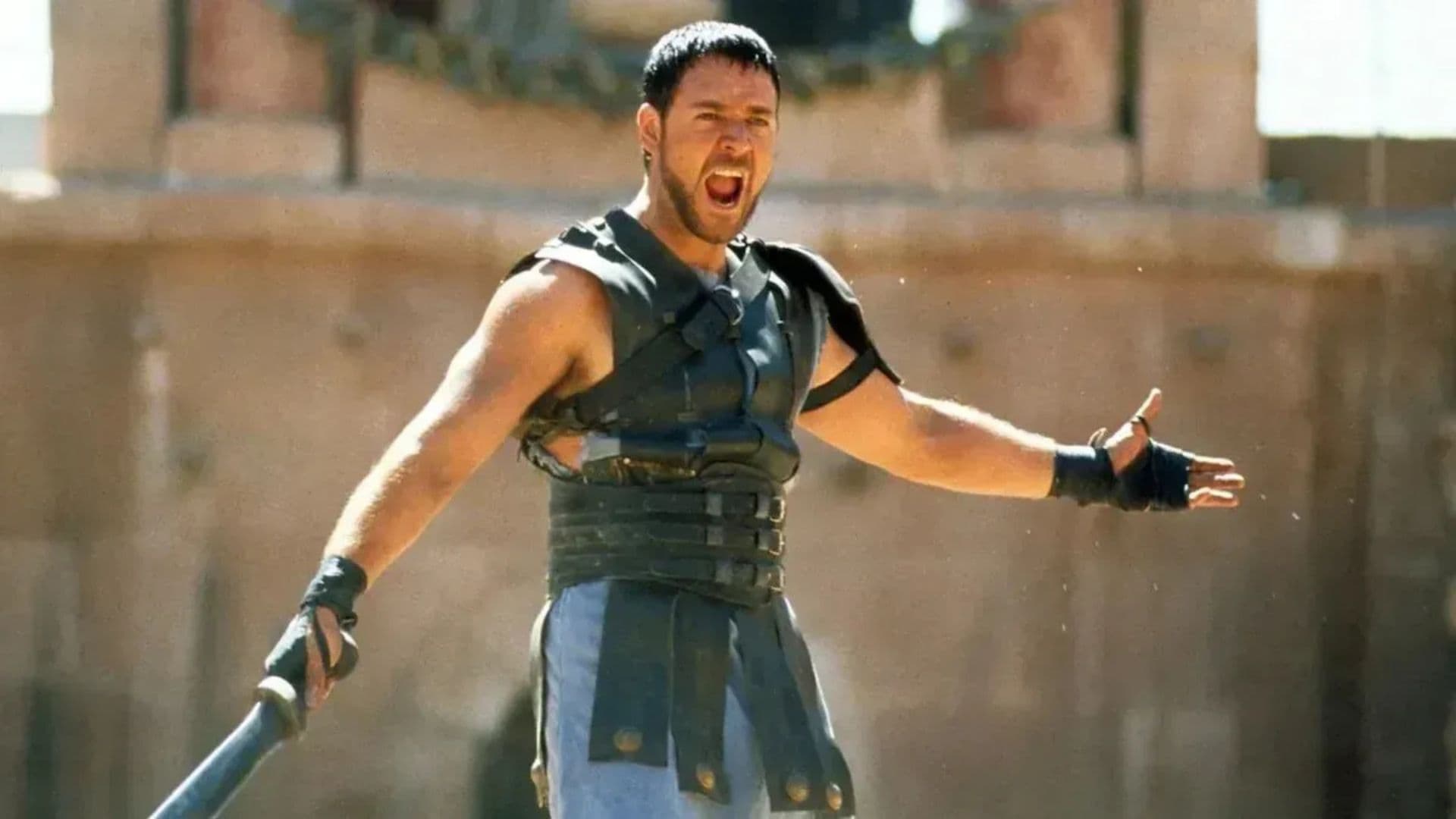 Imagem de Russell Crowe no file gladiador