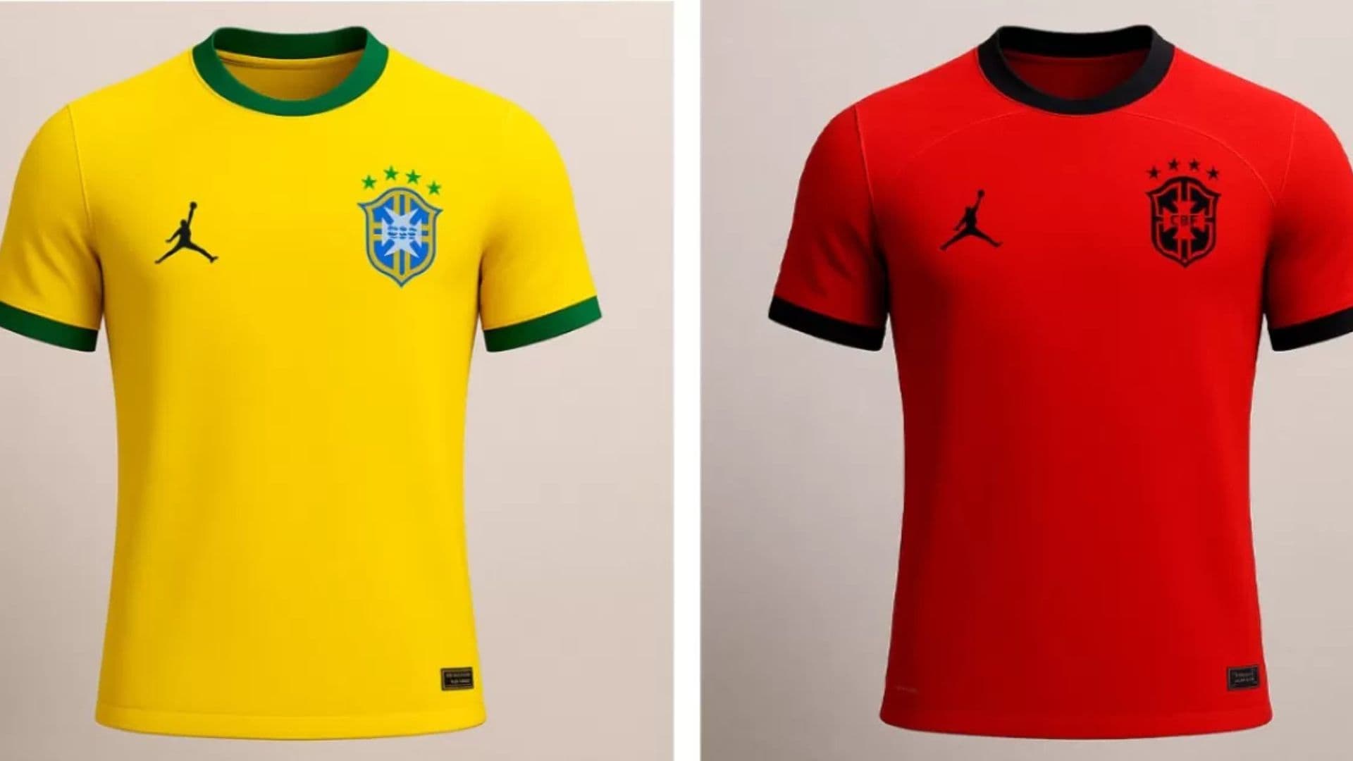A camisa reserva da seleção brasileira pode mudar de cor