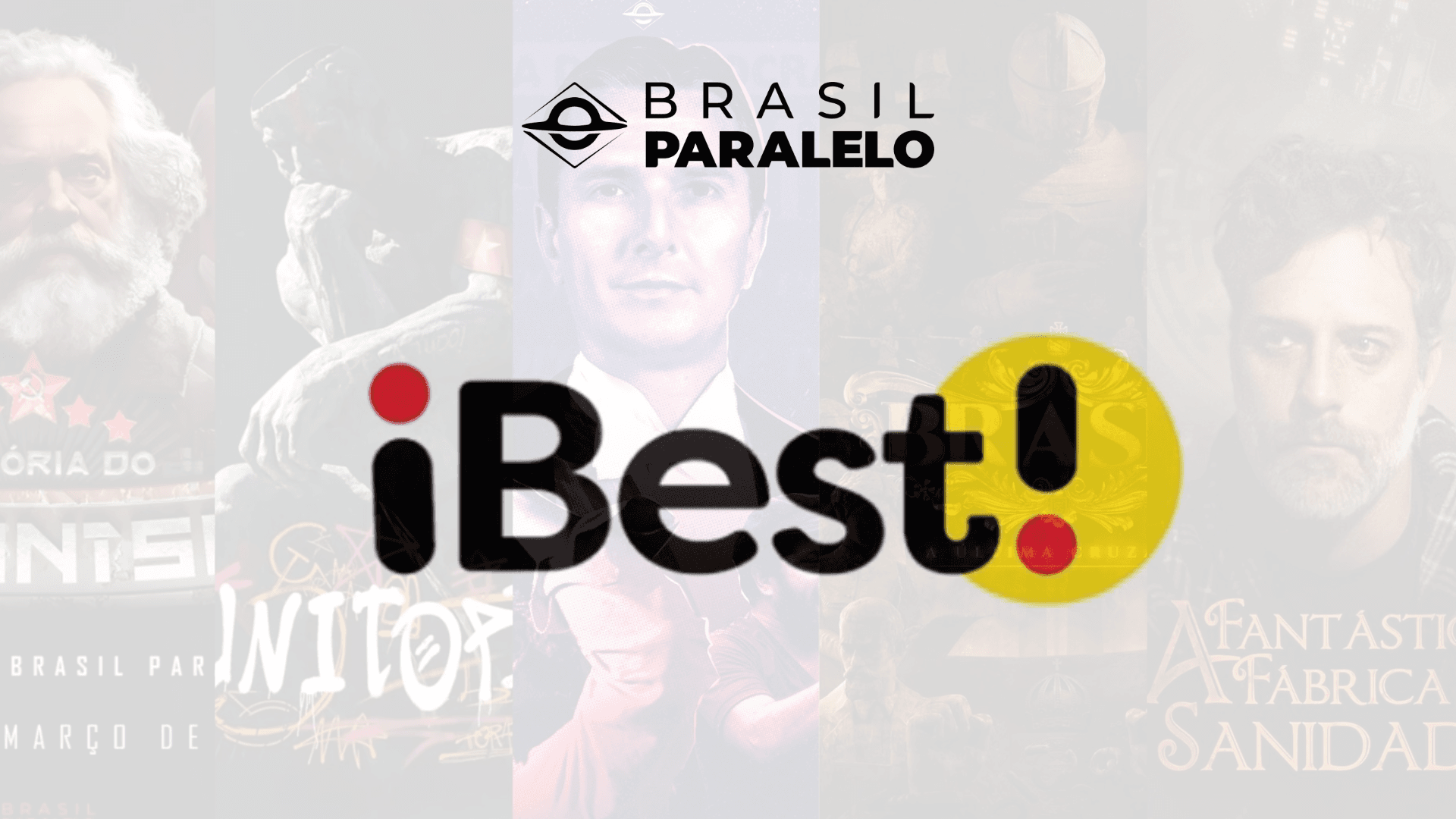 Brasil Paralelo está perto de se classificar para duas categorias no prêmio iBest. Saiba como ajudar