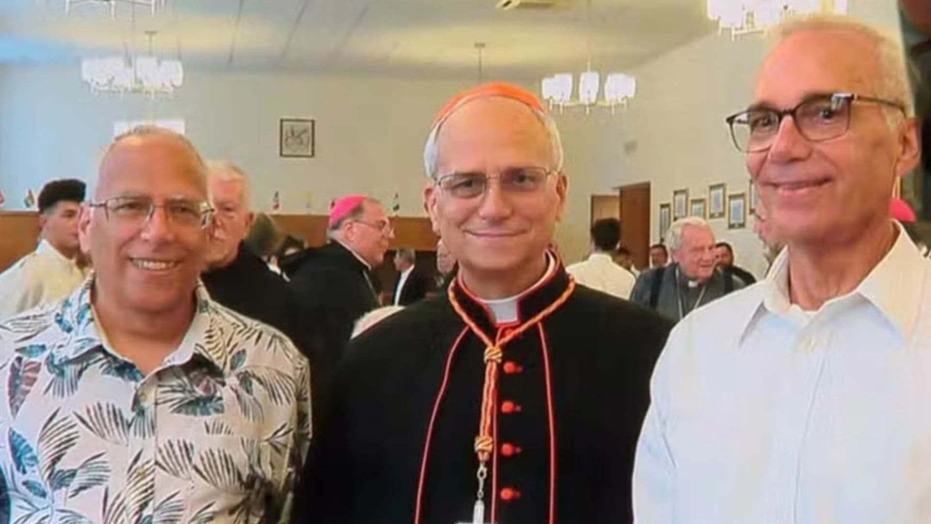 John Prevost, irmão do papa Leão XIV e seu irmão.