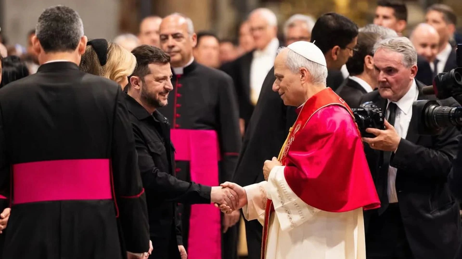 volodymyr zelensky e papa Leão XIV
