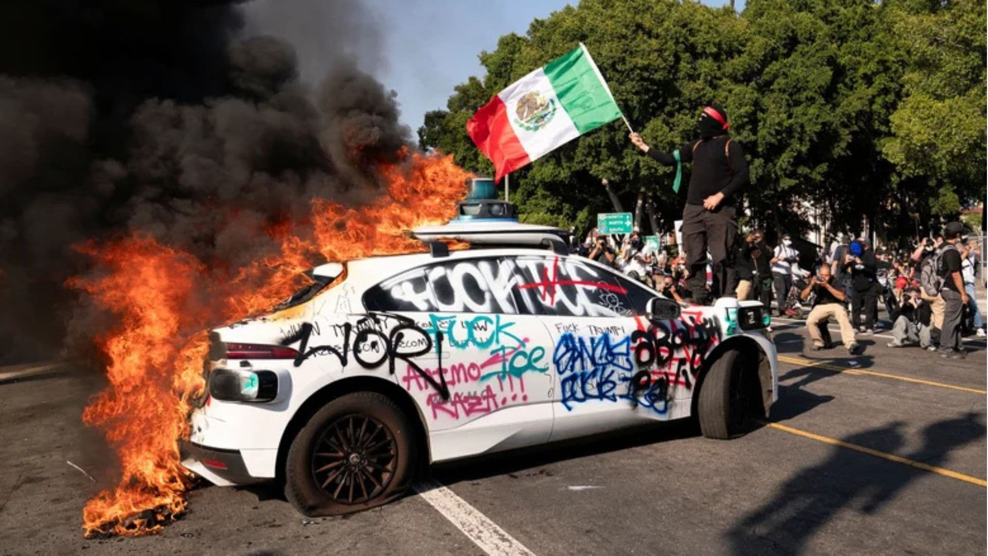 Protestos na Califórnia