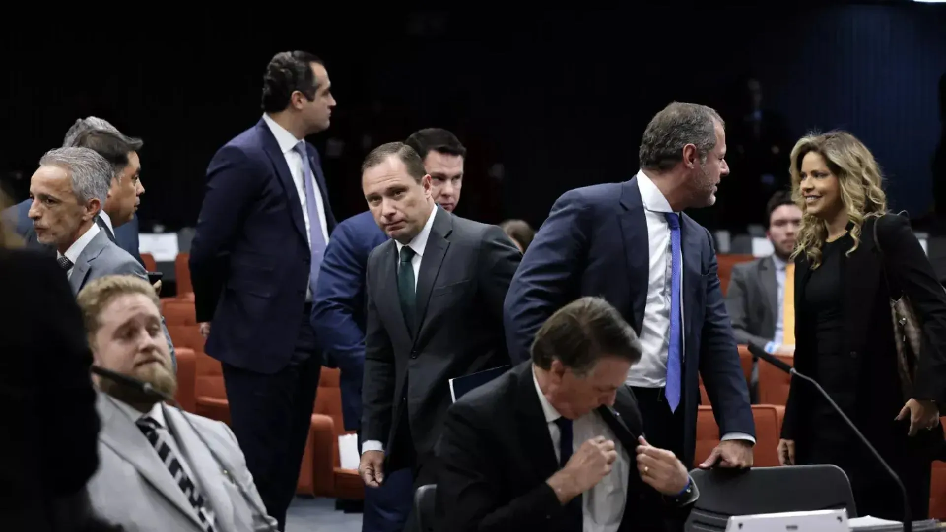 Jair Bolsonaro, Mauro Cid e advogados