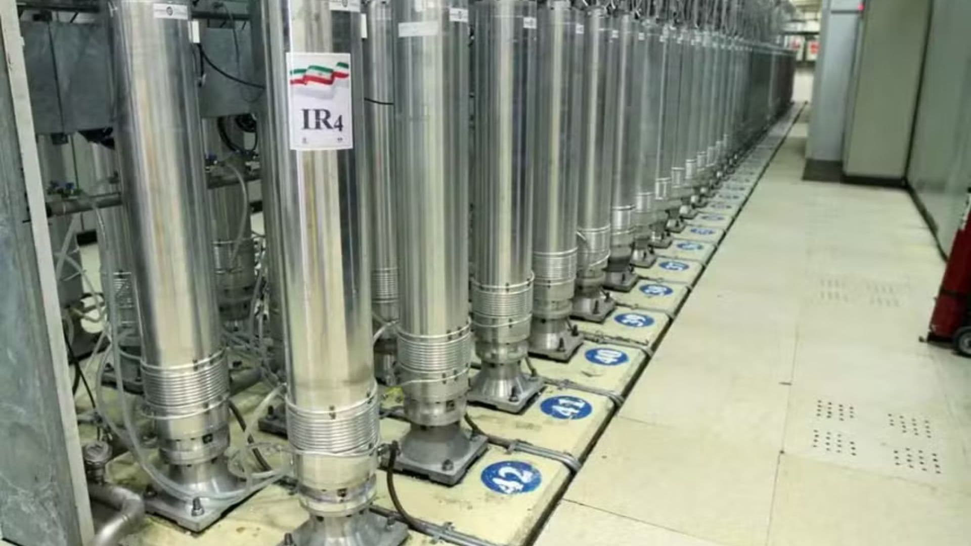 Reator nuclear iraniano.