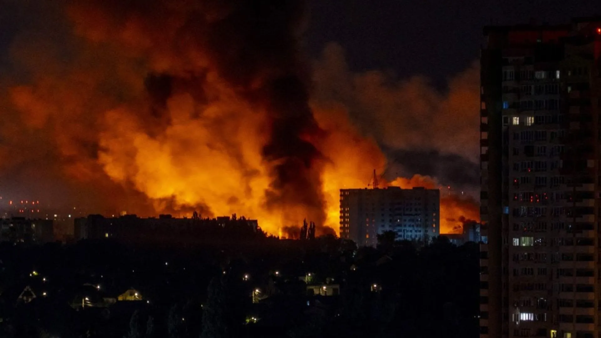 Ataque russo à Kiev