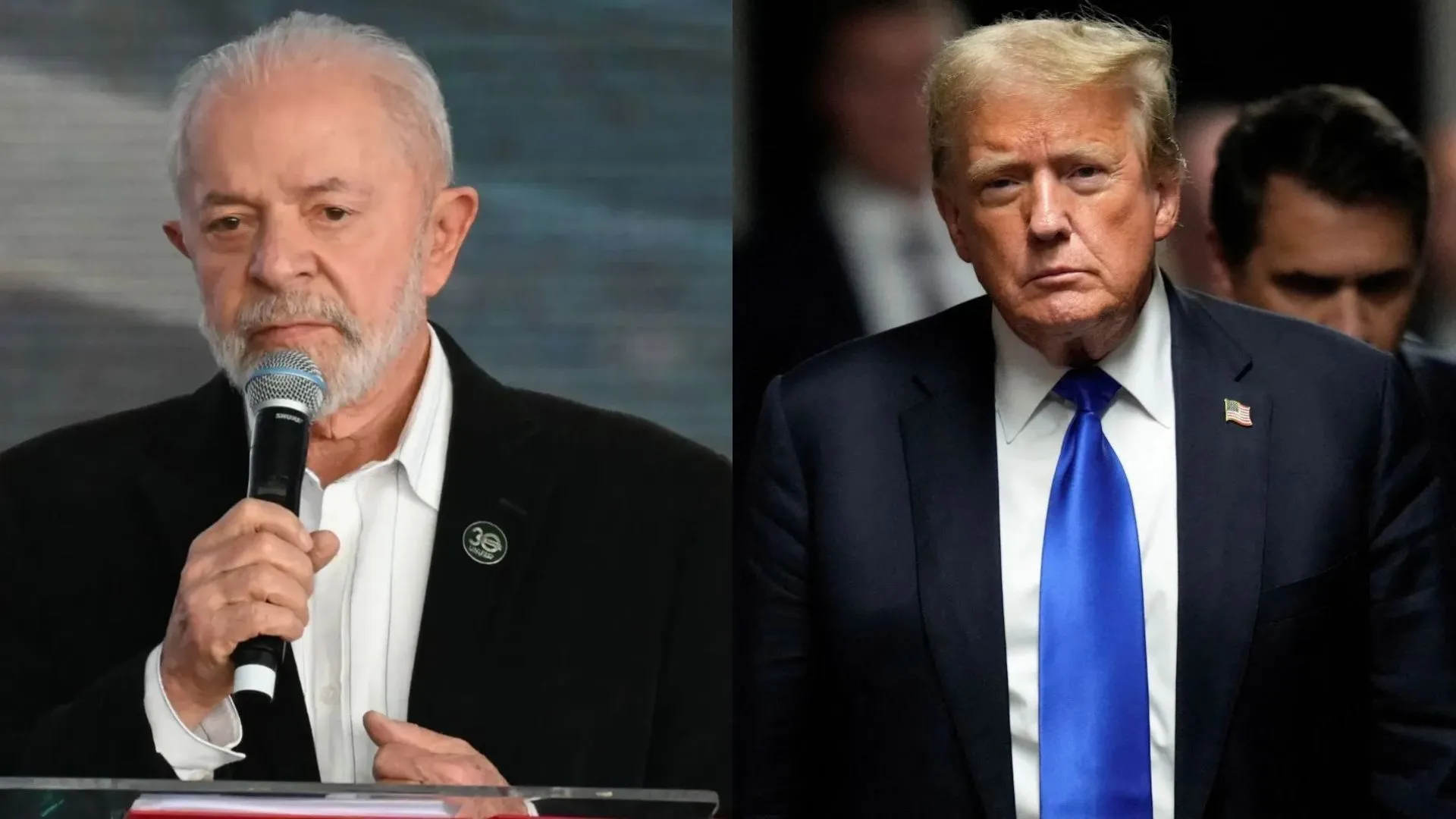 Lula e Donald Trump