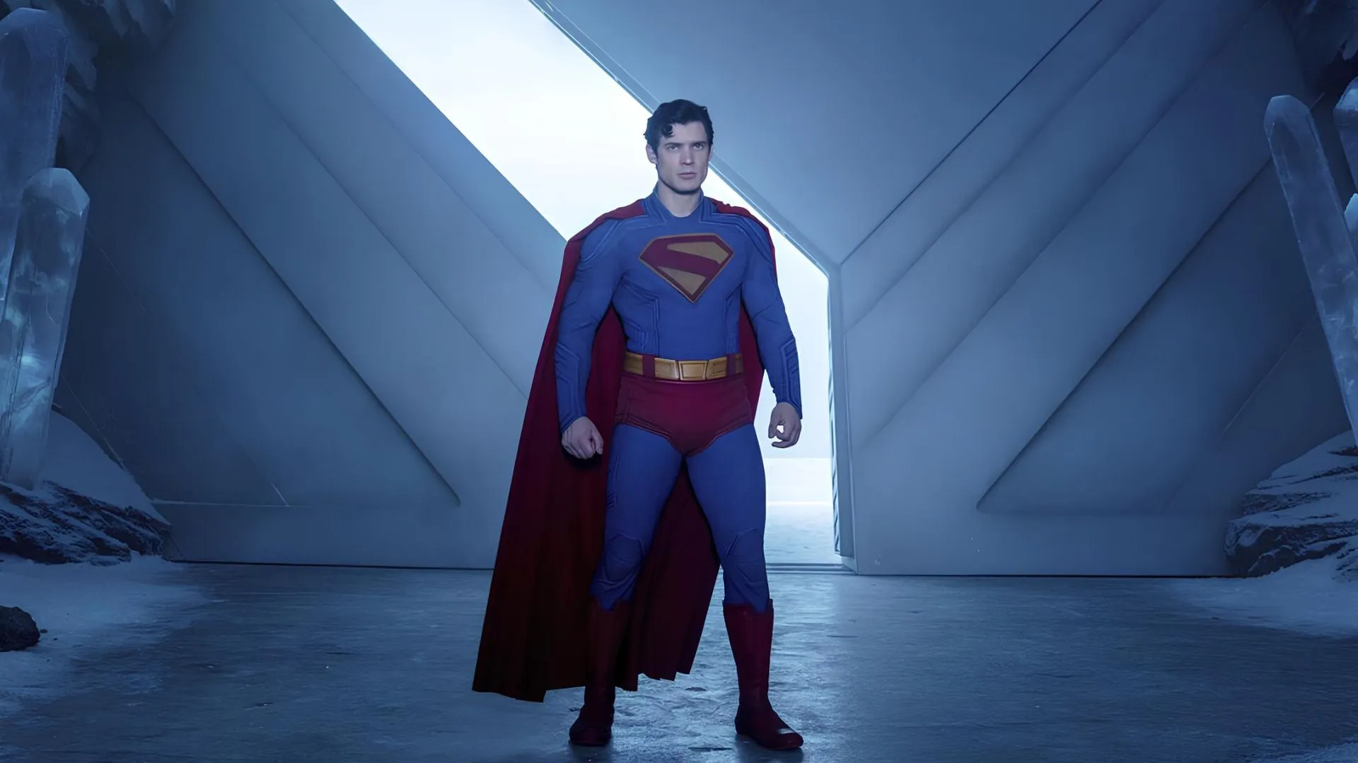 Cena do novo filme Superman