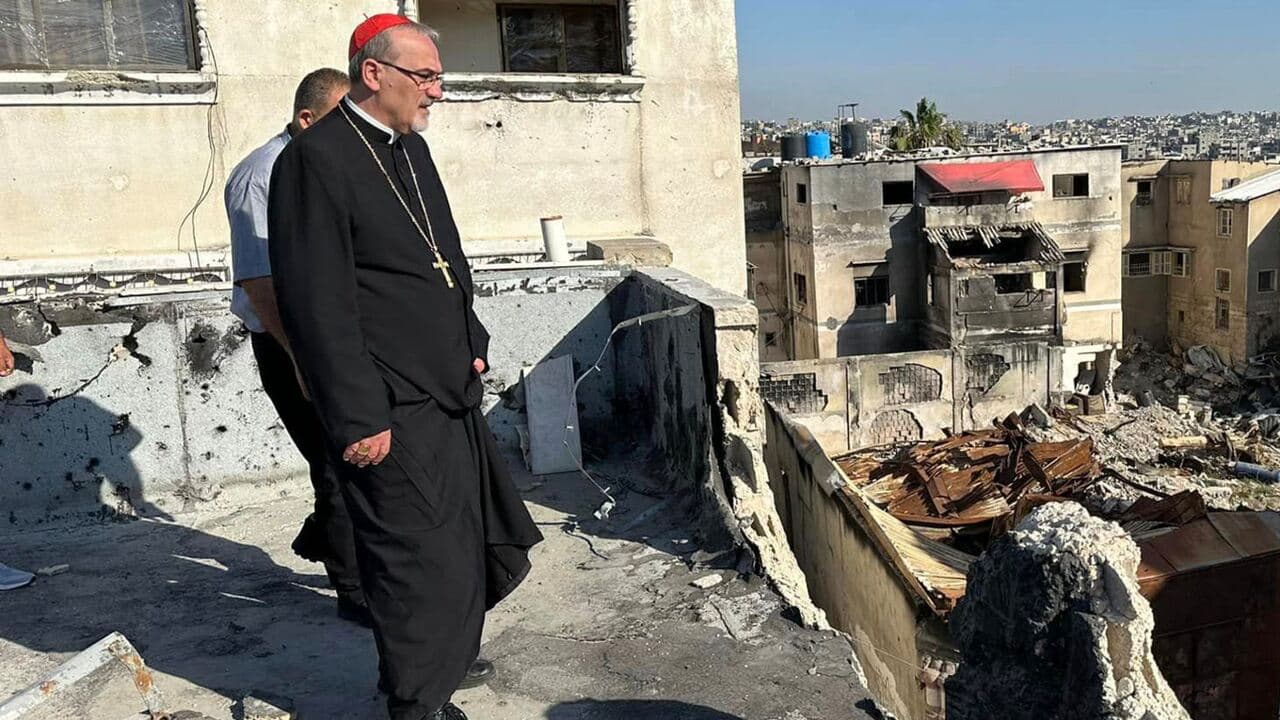 Cardeal Pizzaballa se arrisca para ajudar cristãos em Gaza