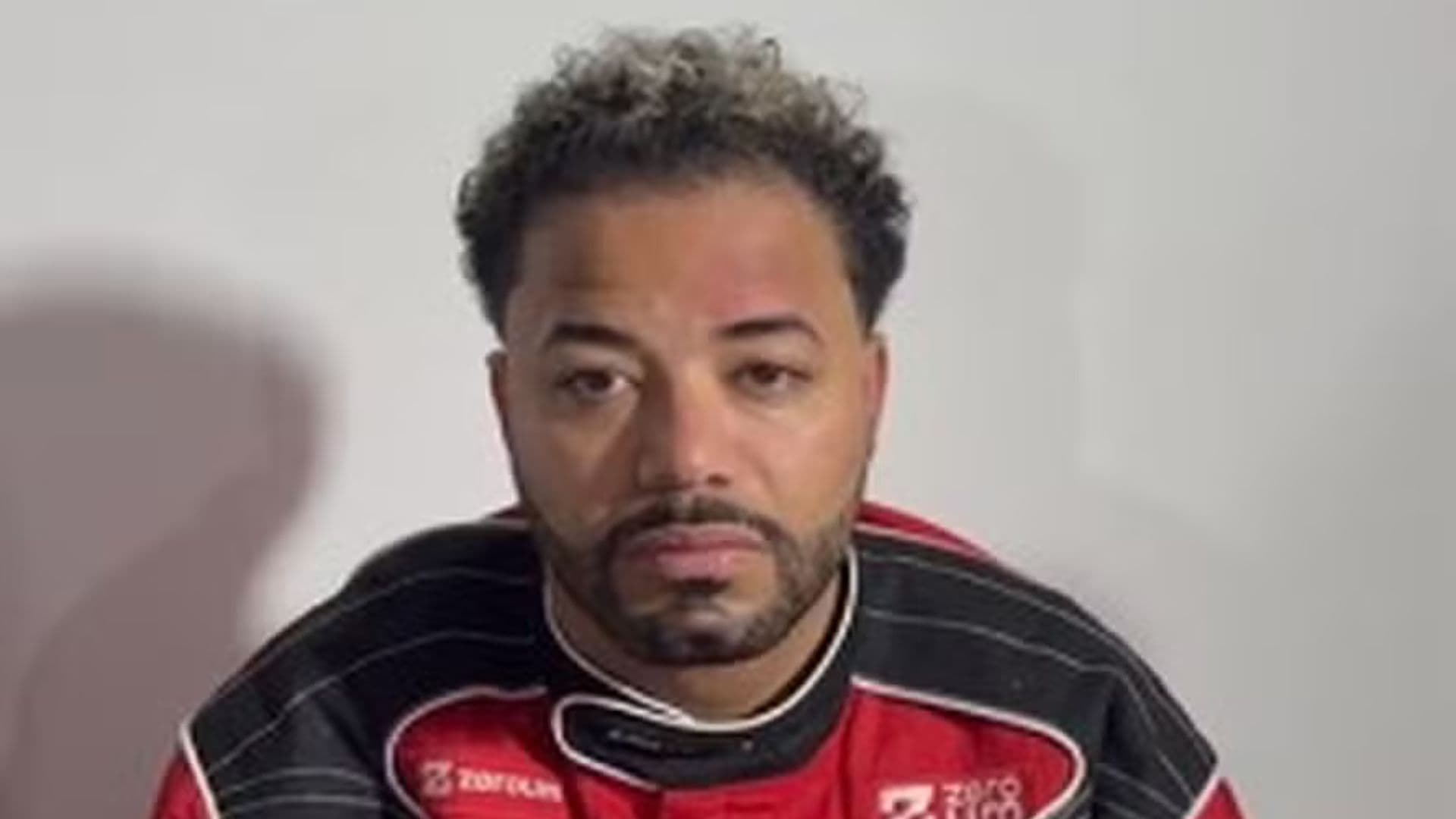 Hytalo Santos no momento de sua prisão.