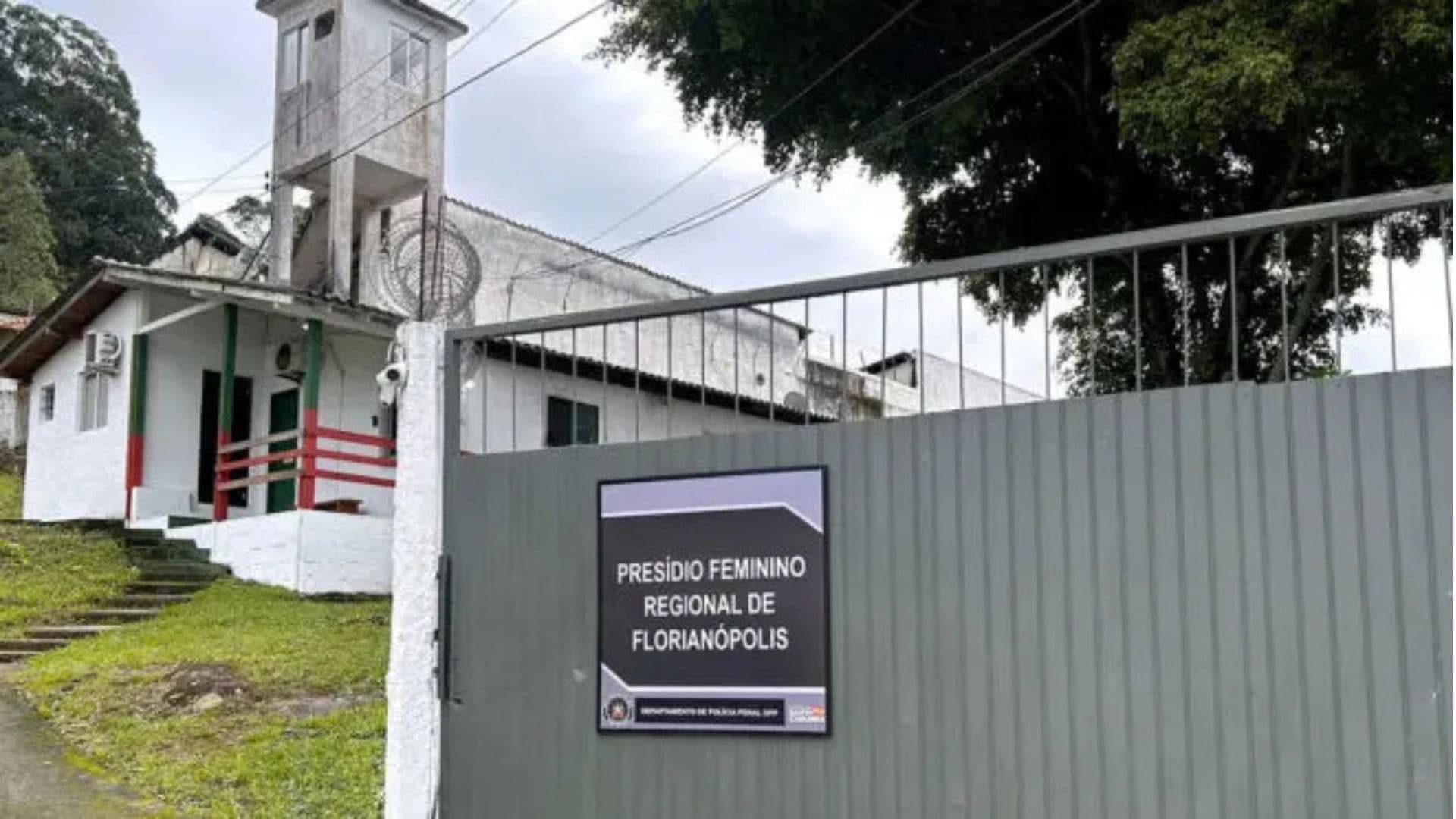 Presídio em que idosa foi agredida.