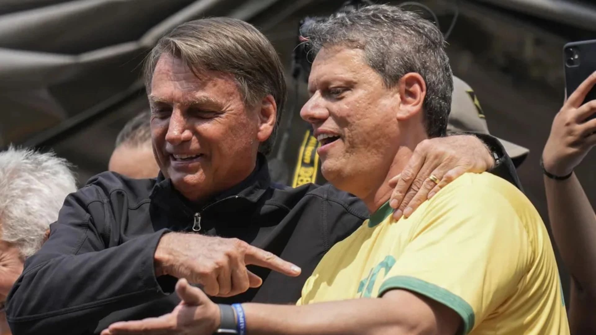 Bolsonaro e Tarcísio