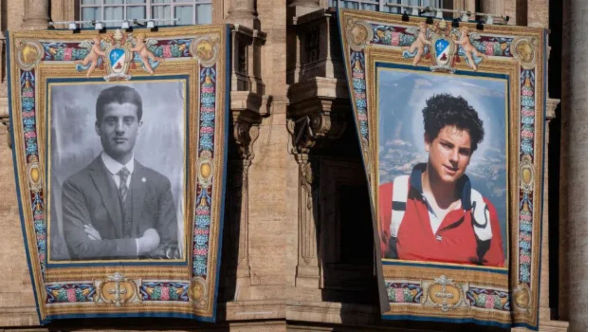 Carlo Acutis e Pier Giorgio Frassati, os dois santos foram canonizados no domingo