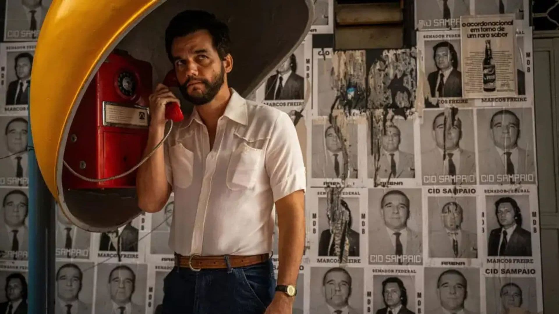 Cena do filme O Agente Secreto, produção vai representar o Brasil no Oscar.