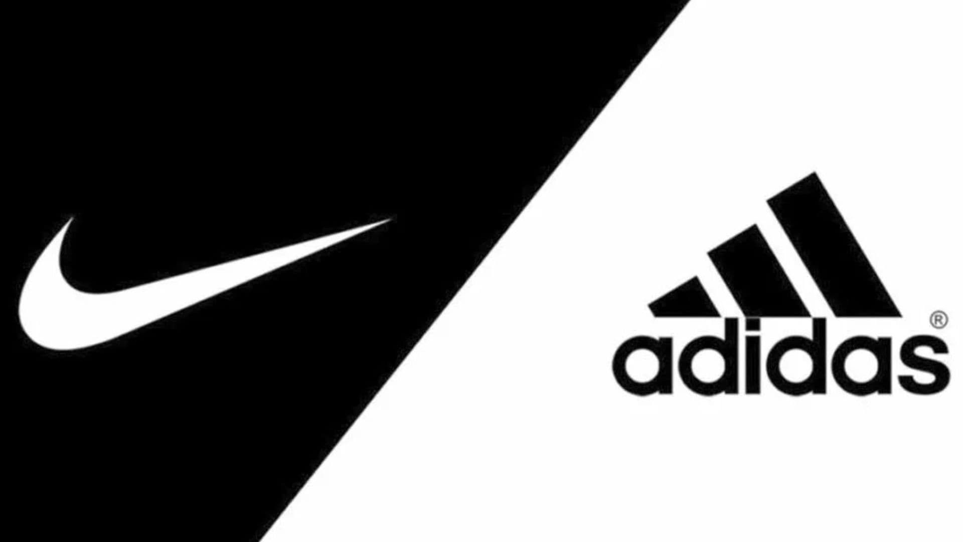 Adidas e Nike, marcas de roupas que foram utilizadas como símbolos de facções.