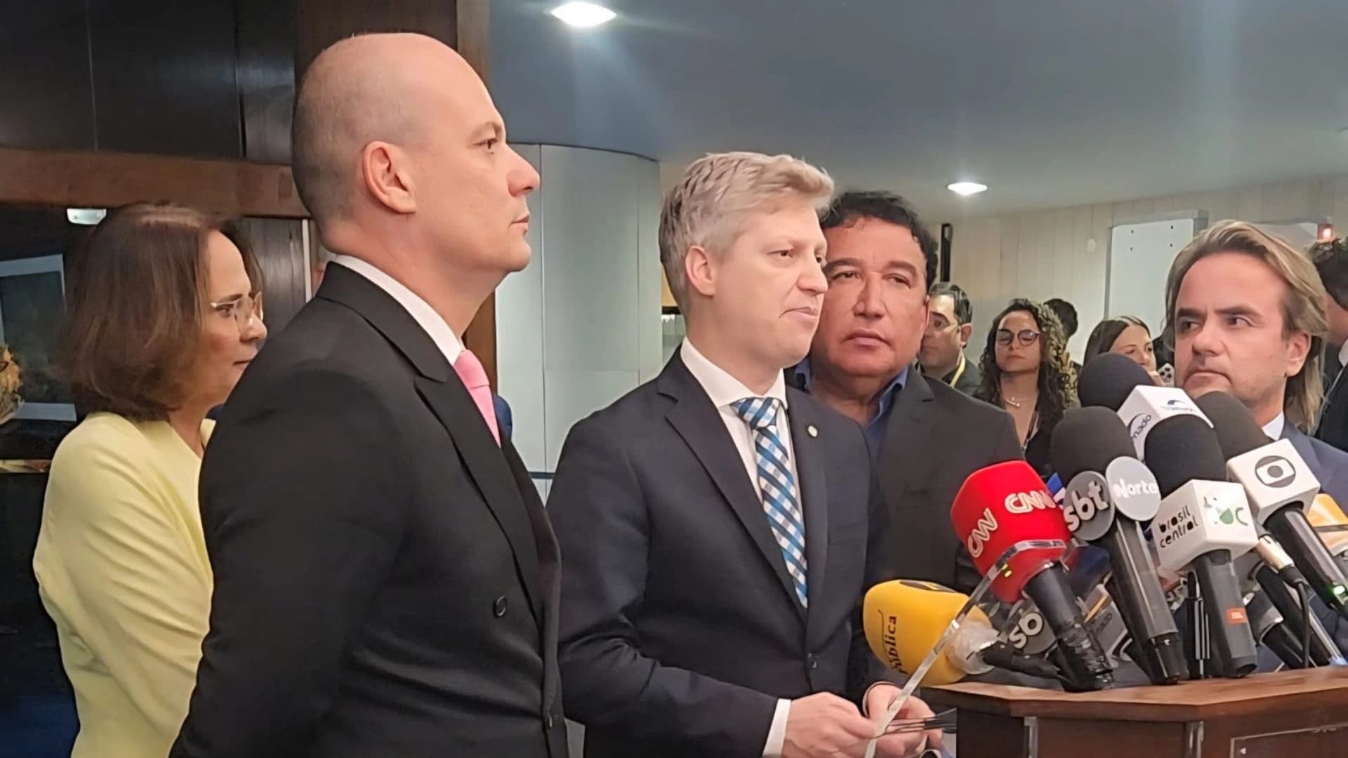 Parlamentares do partido novo