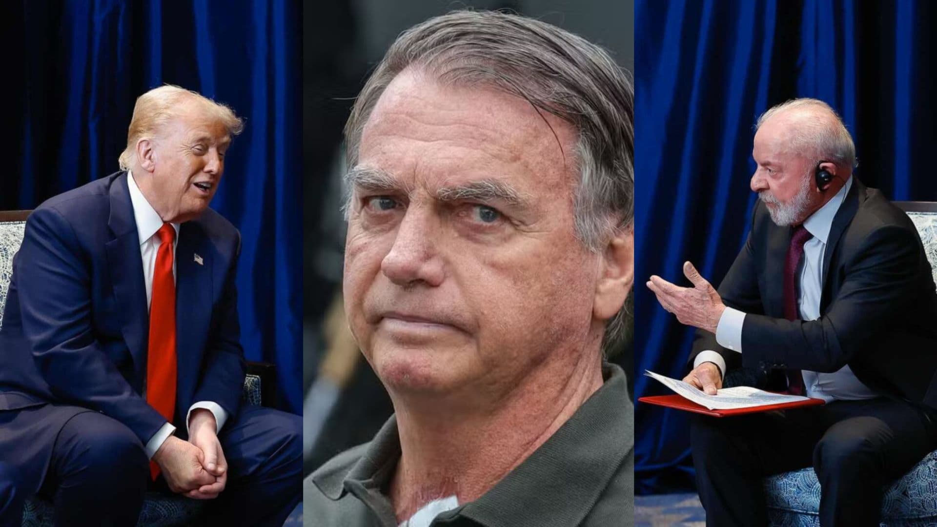 Trump, Bolsonaro e Lula