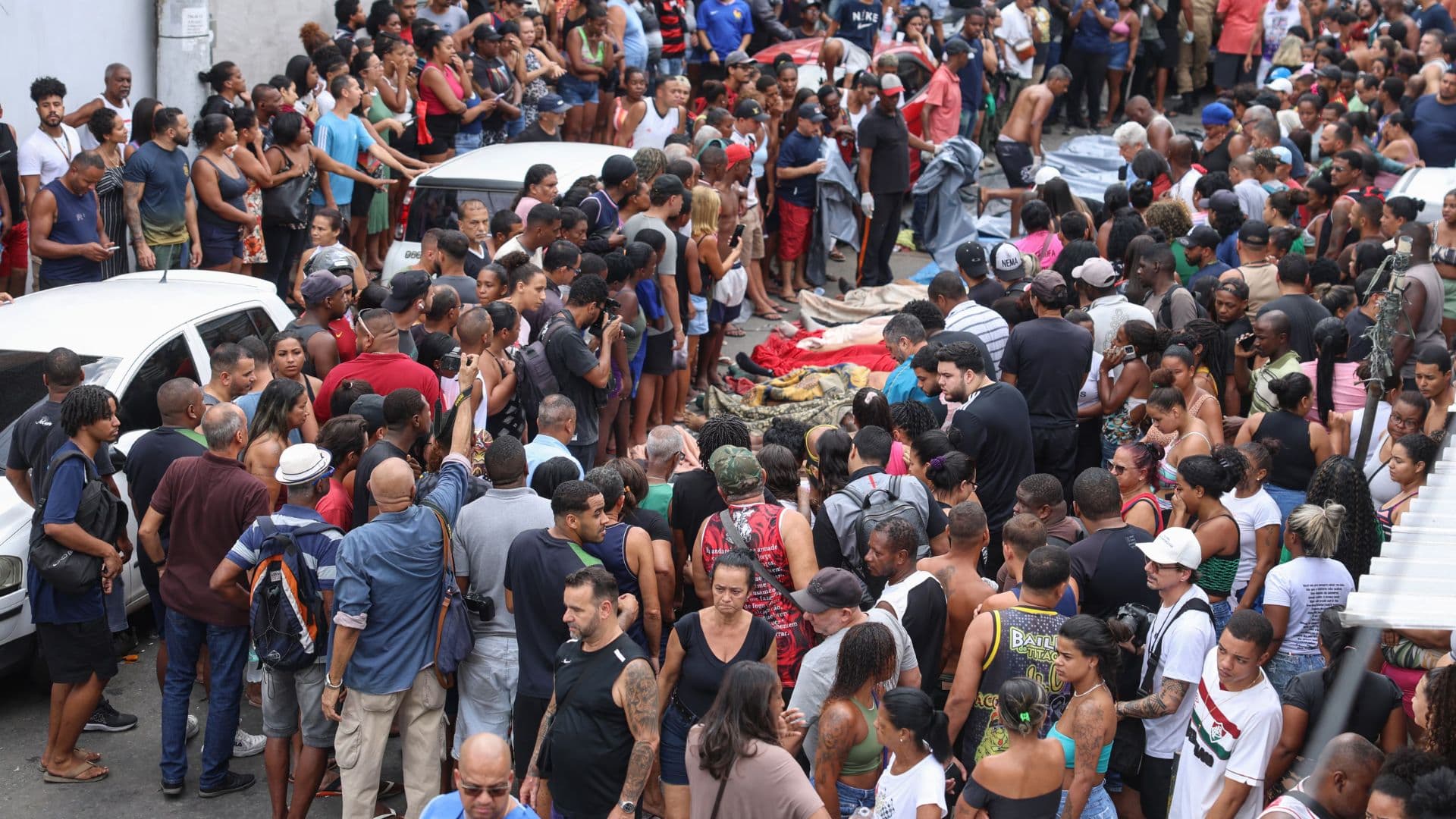 Mortos na megaoperação no Rio de Janeiro
