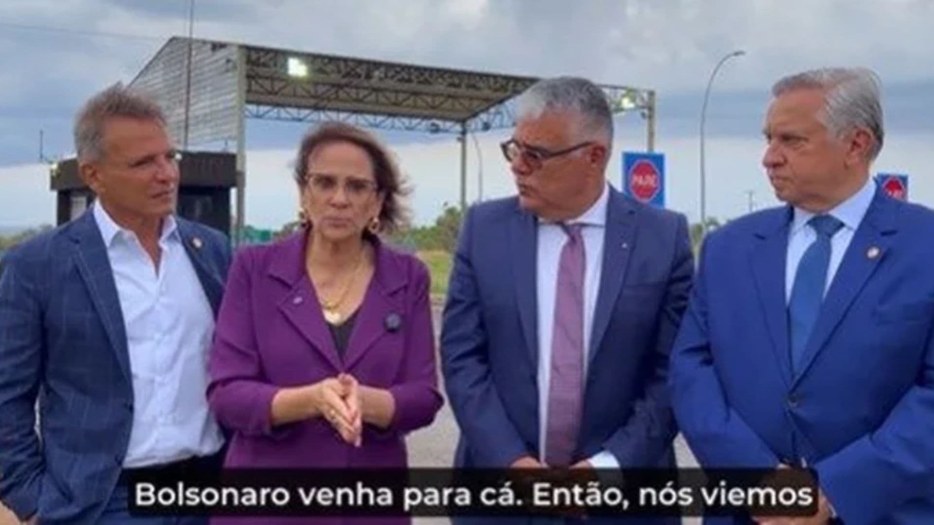 Senadores visitam presídio da Papuda
