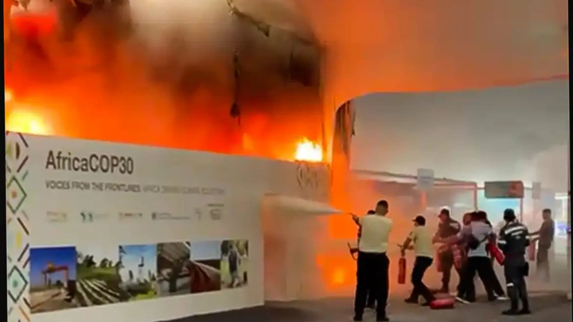 Incêndio na COP30